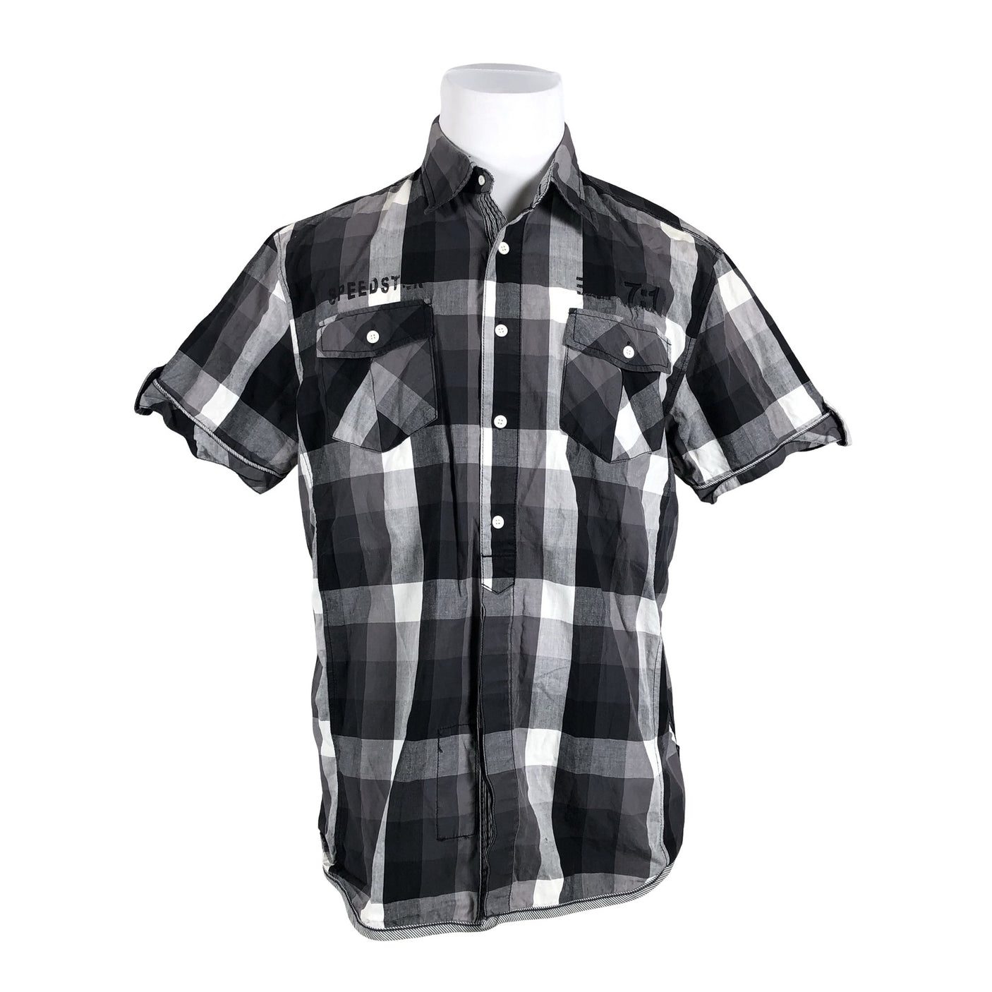 Unisex Blend - Collared shirt, size XL - Gray (1)