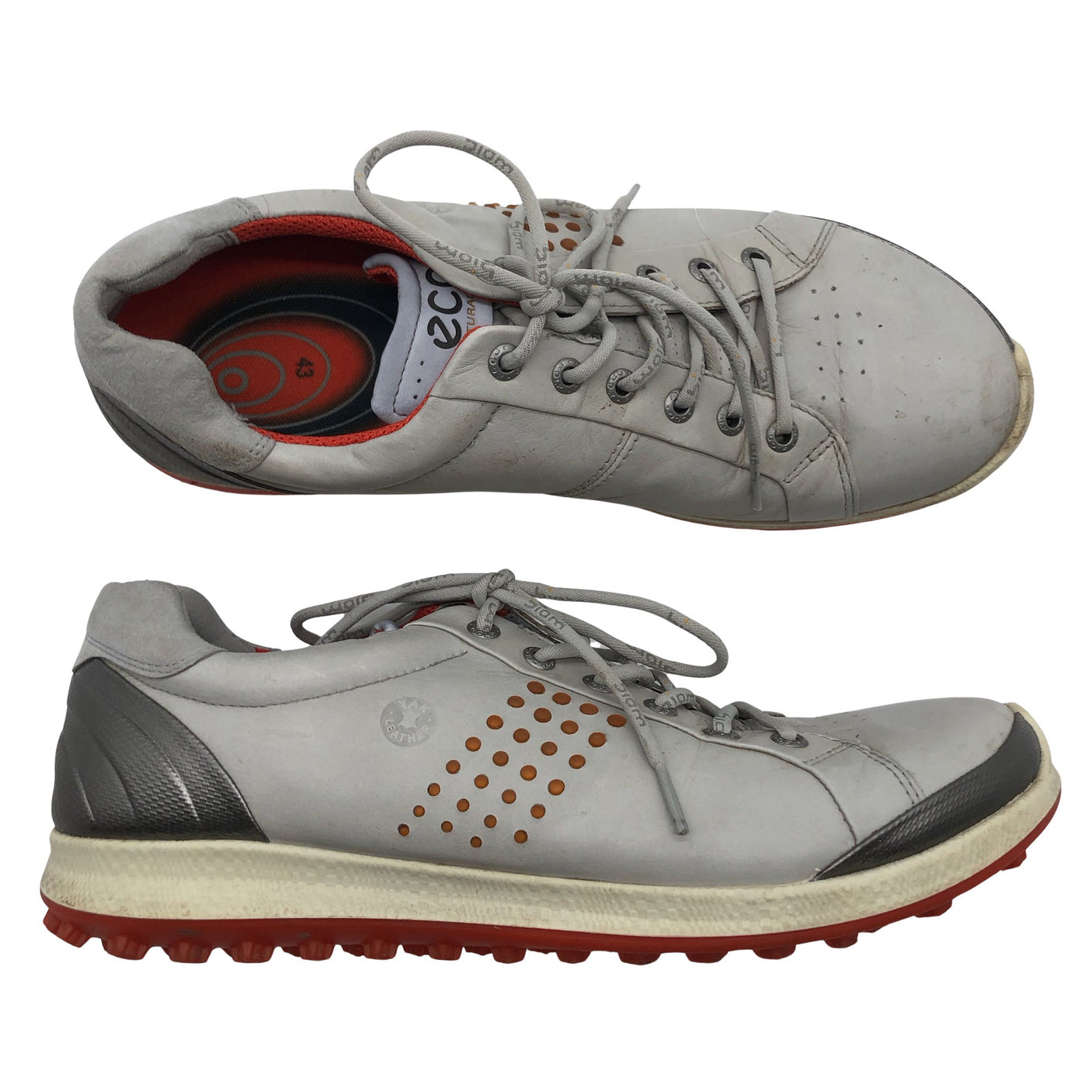 Unisex Ecco - Golf shoes, size 43 - Gray (1)