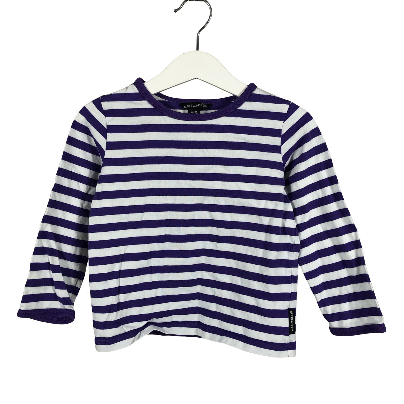 Unisex Marimekko - Tricot shirt, size 92 - 98 - Violet (1)
