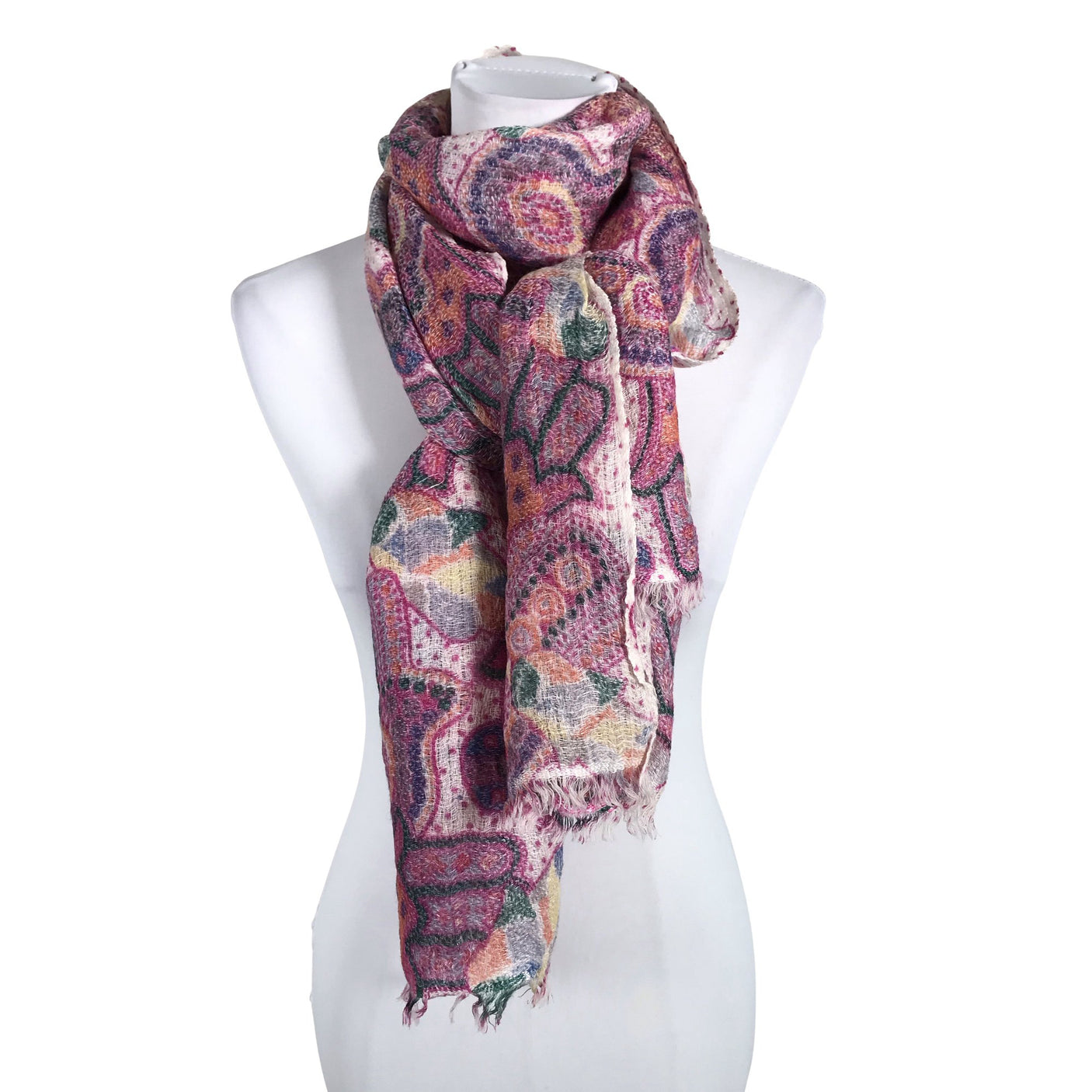 Unisex Hemisphere - Scarf, size Maxi - Light pink (1)