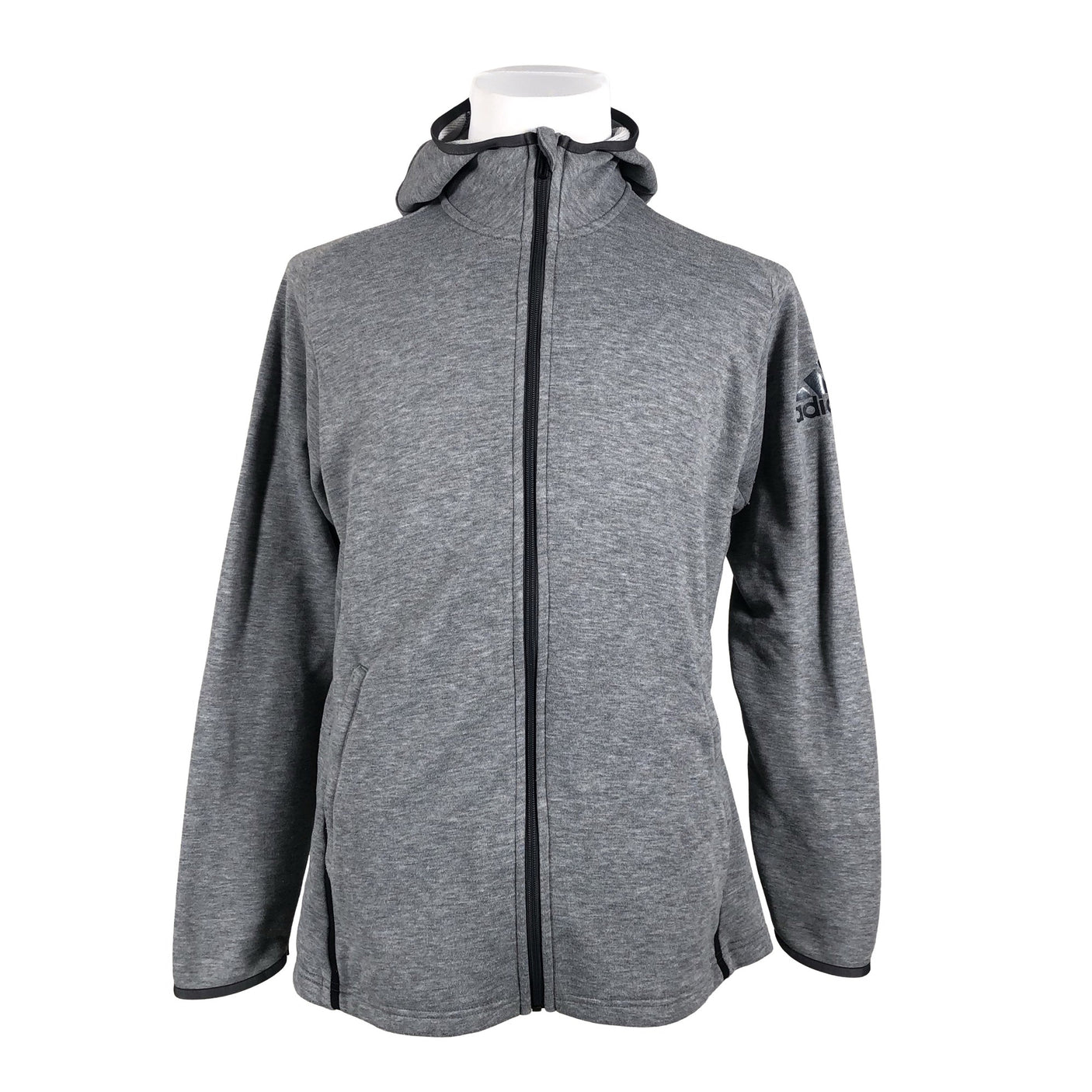 Unisex Adidas - Hoodie, size L - Gray (1)