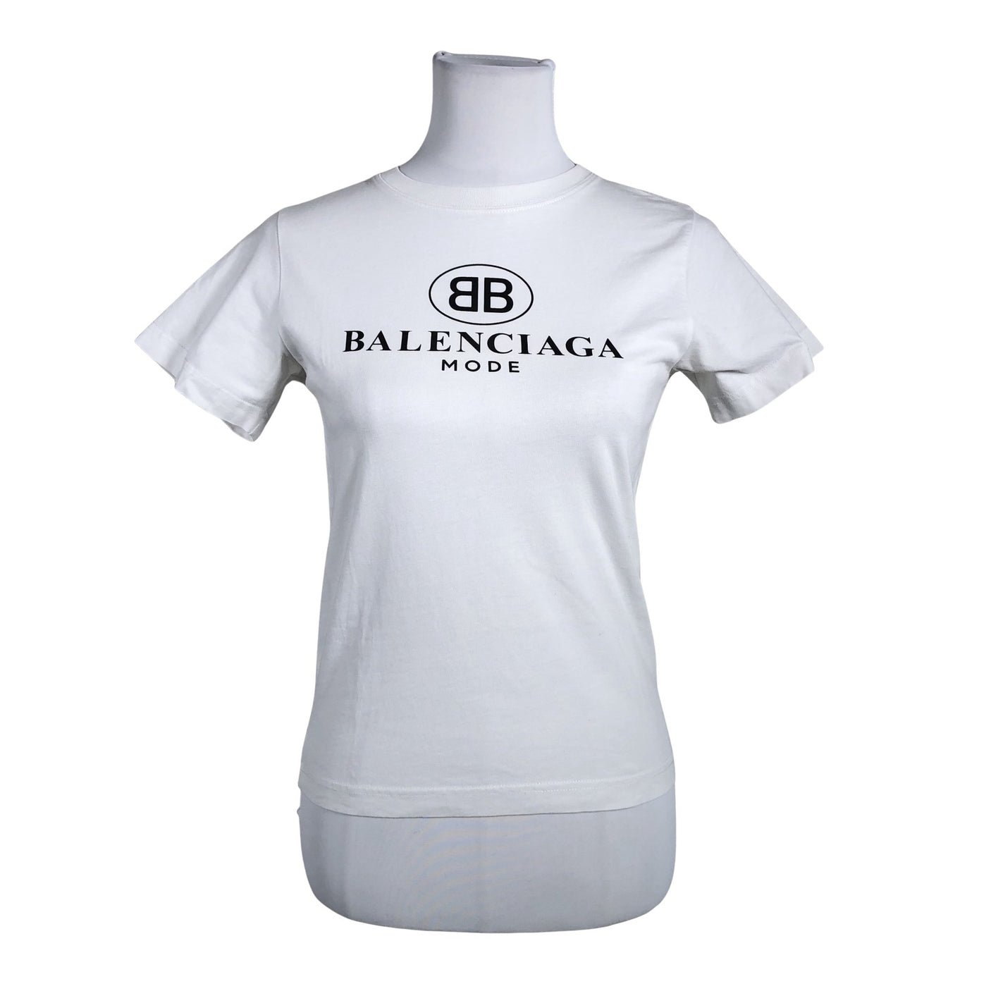 Unisex Balenciaga - T-shirt, size 36 - White (1)
