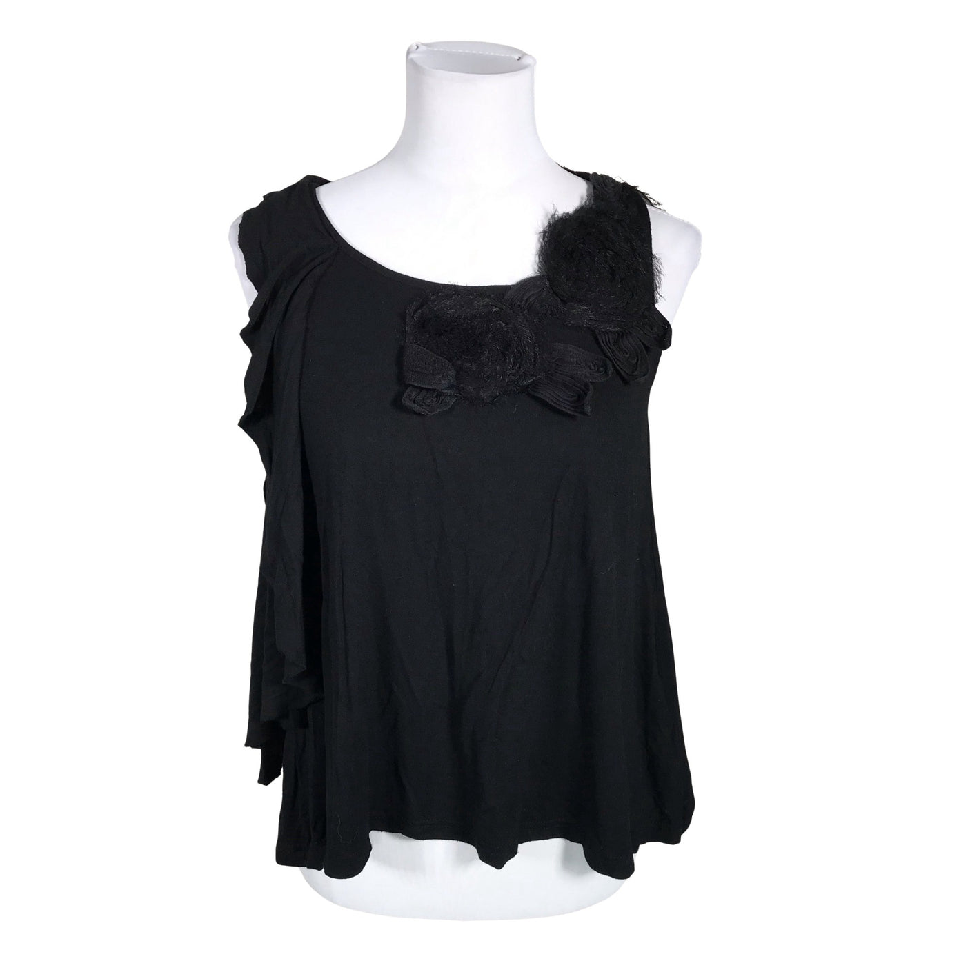 Unisex Blend - Tricot tank top, size 38 - Black (1)