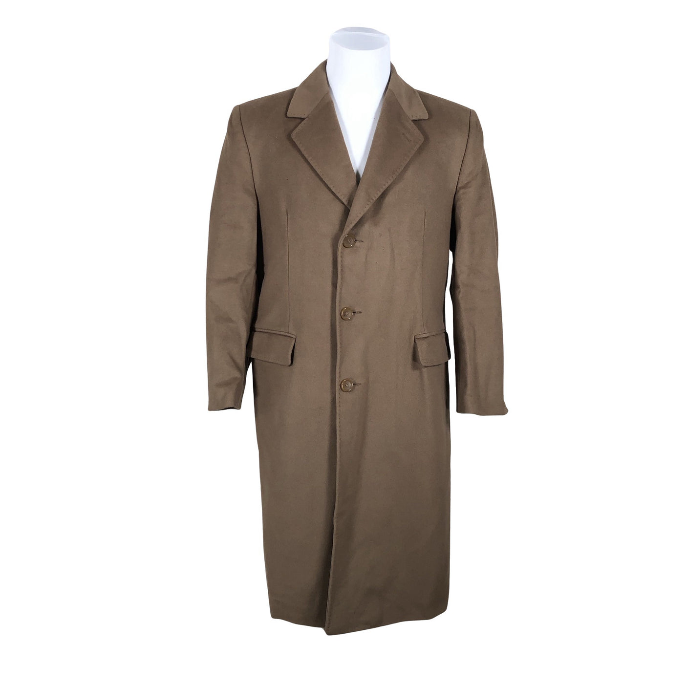 Unisex Tagliente - Wool coat, size L - Brown (1)