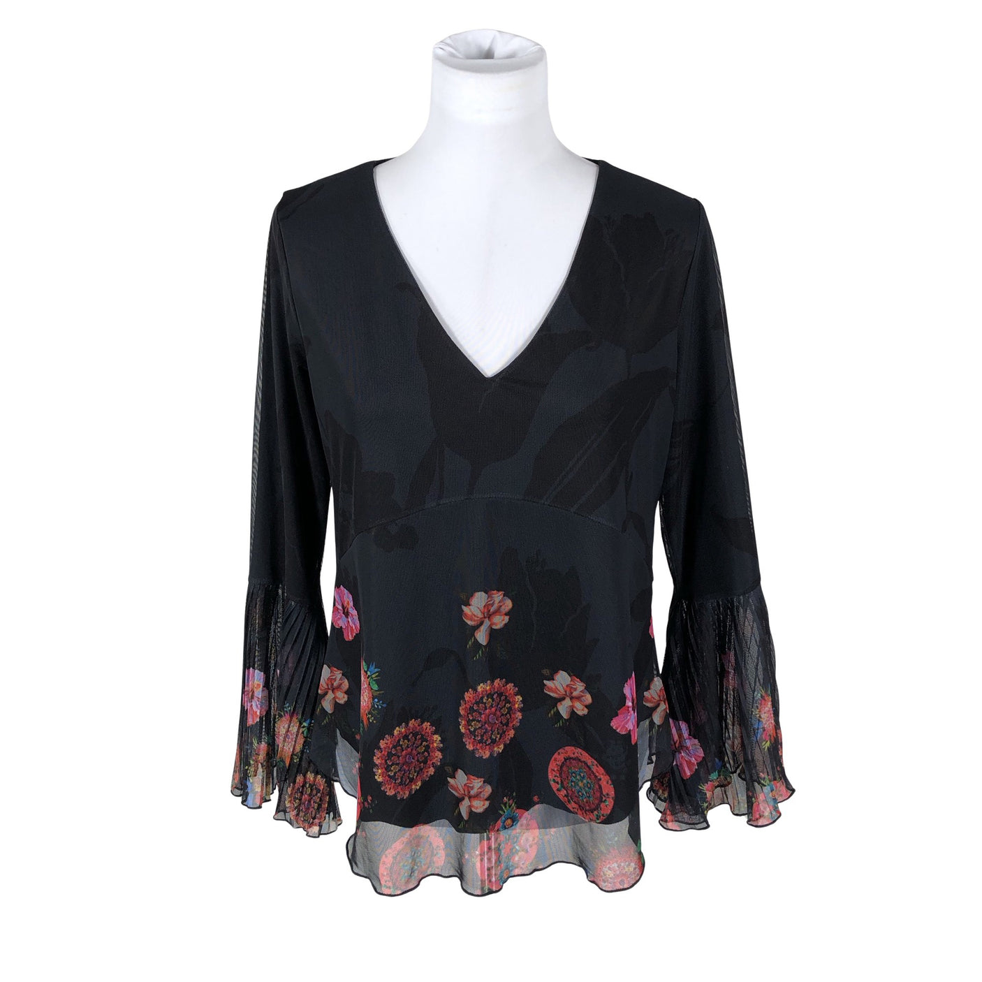 Unisex Desigual - Blouse, size 40 - Gray (1)