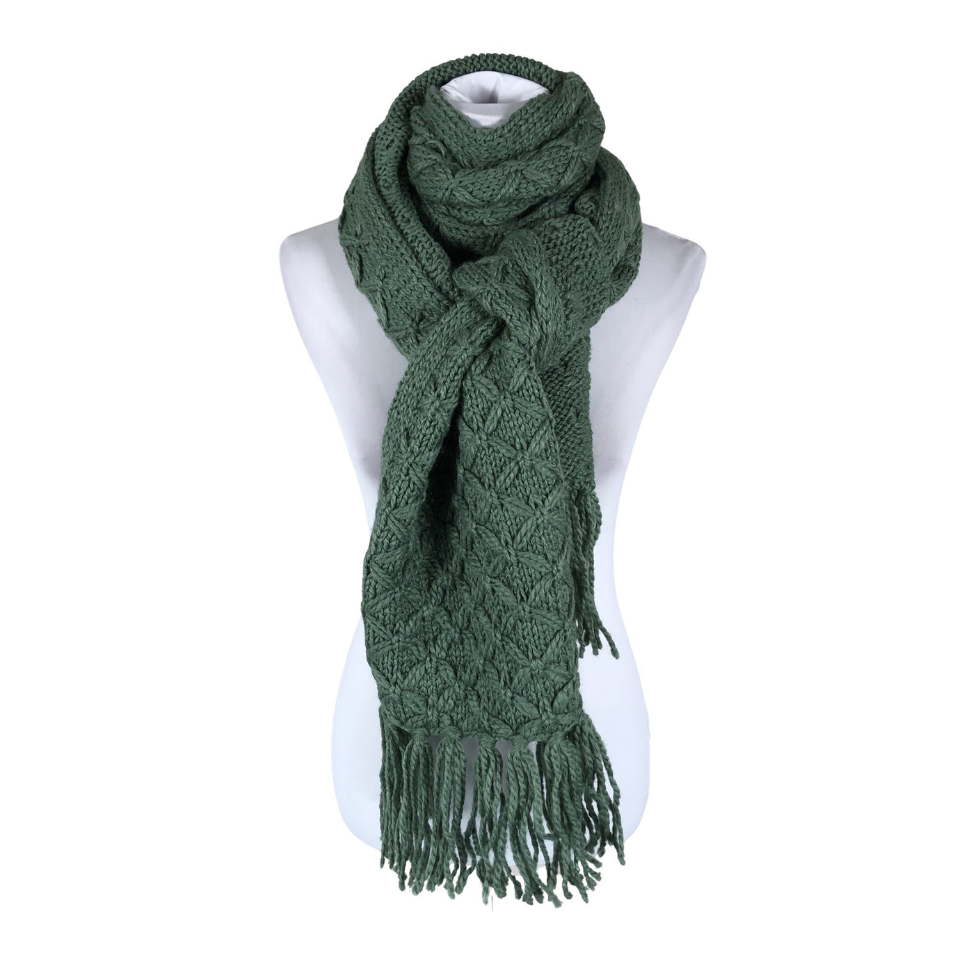 Unisex Seeberger - Scarf, size Ei kokoa - Green (1)