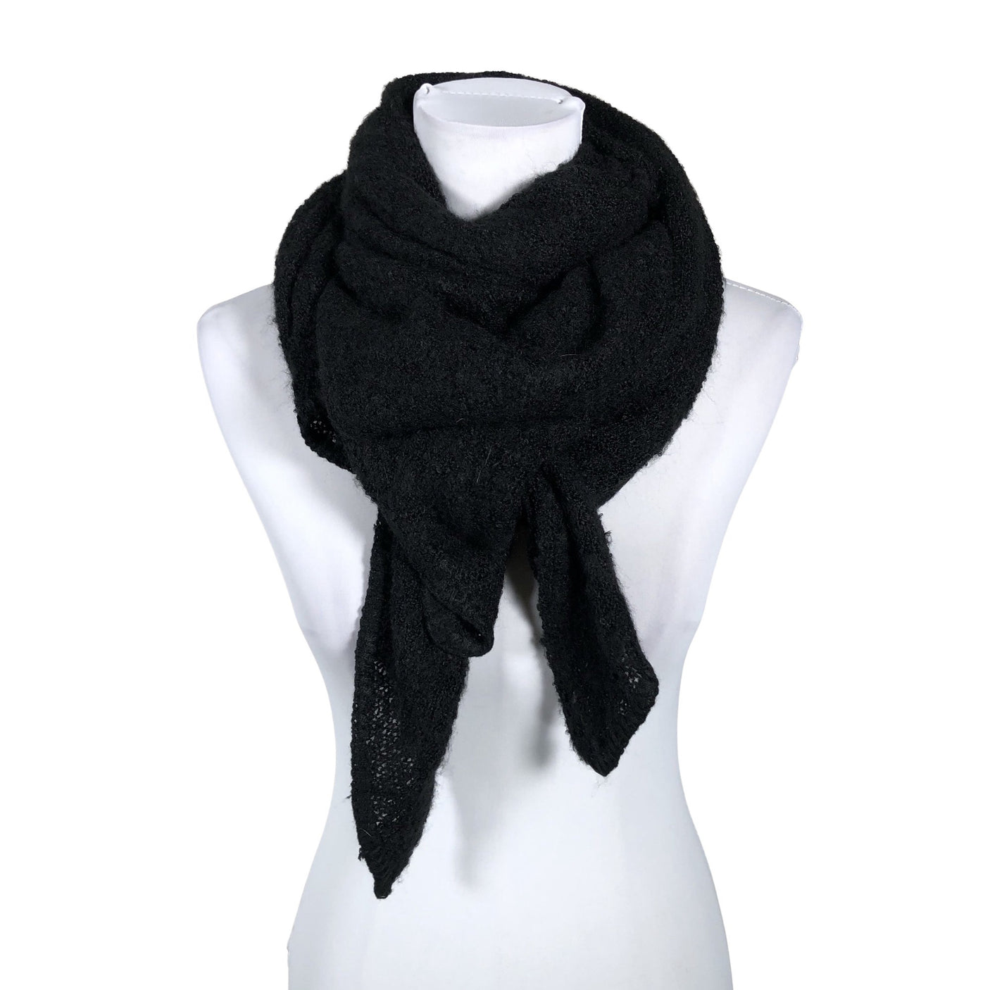 Unisex Anna Field - Scarf, size Ei kokoa - Black (1)
