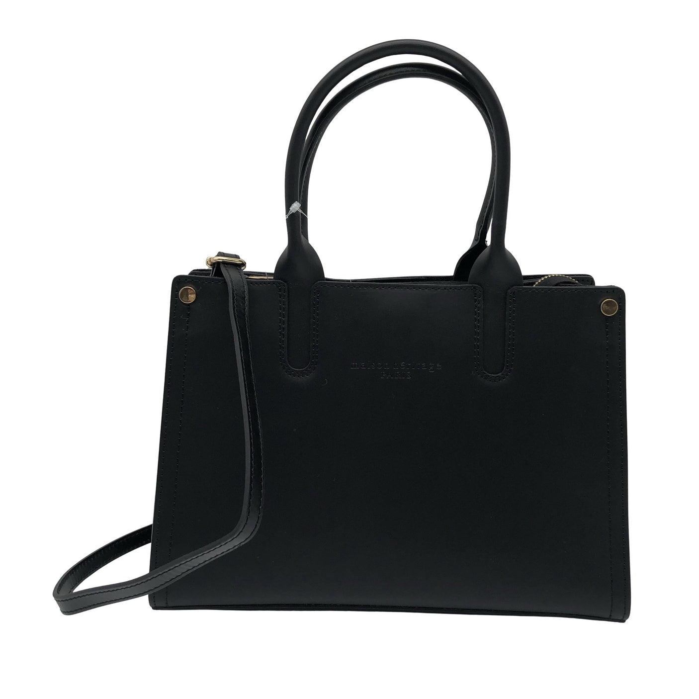 Unisex Maison Héritage - Handbag, size Midi - Black (1)
