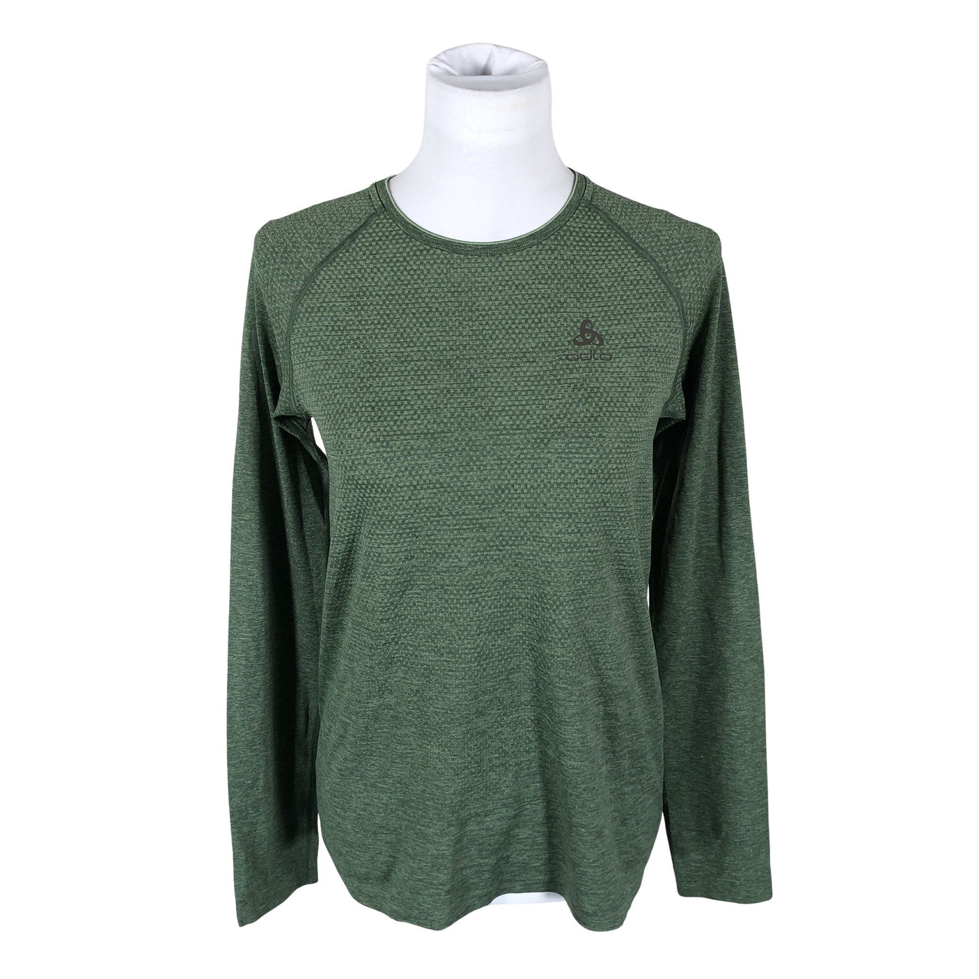 Unisex Odlo - Sports shirt, long sleeve, size 40 - Green (1)