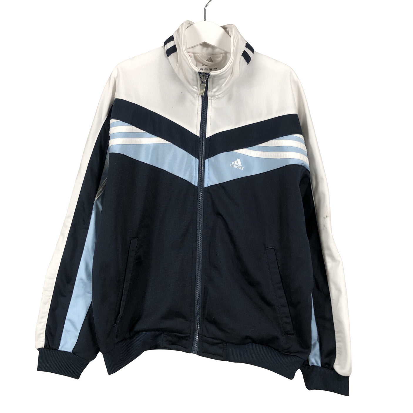 Unisex Adidas - Track jacket, size 134 - 140 - Blue (1)