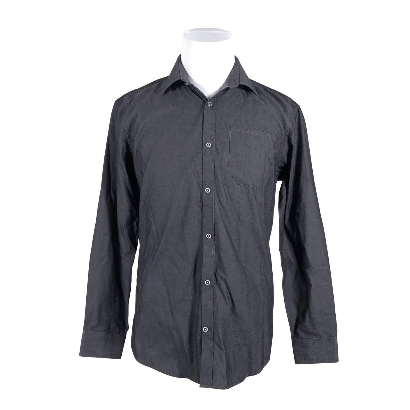 Unisex Petrifun - Collared shirt, size M - Gray (1)