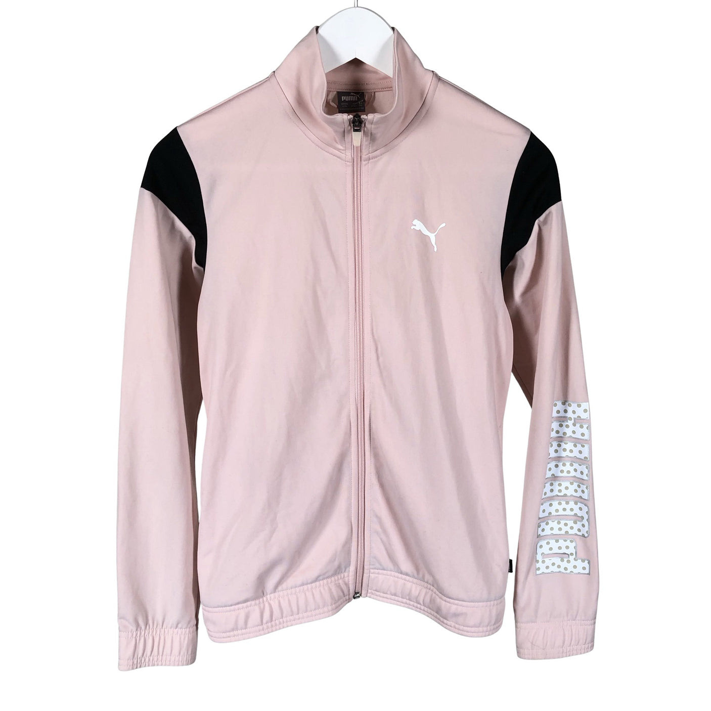 Unisex Puma - Track jacket, size 158 - 164 - Light pink (1)