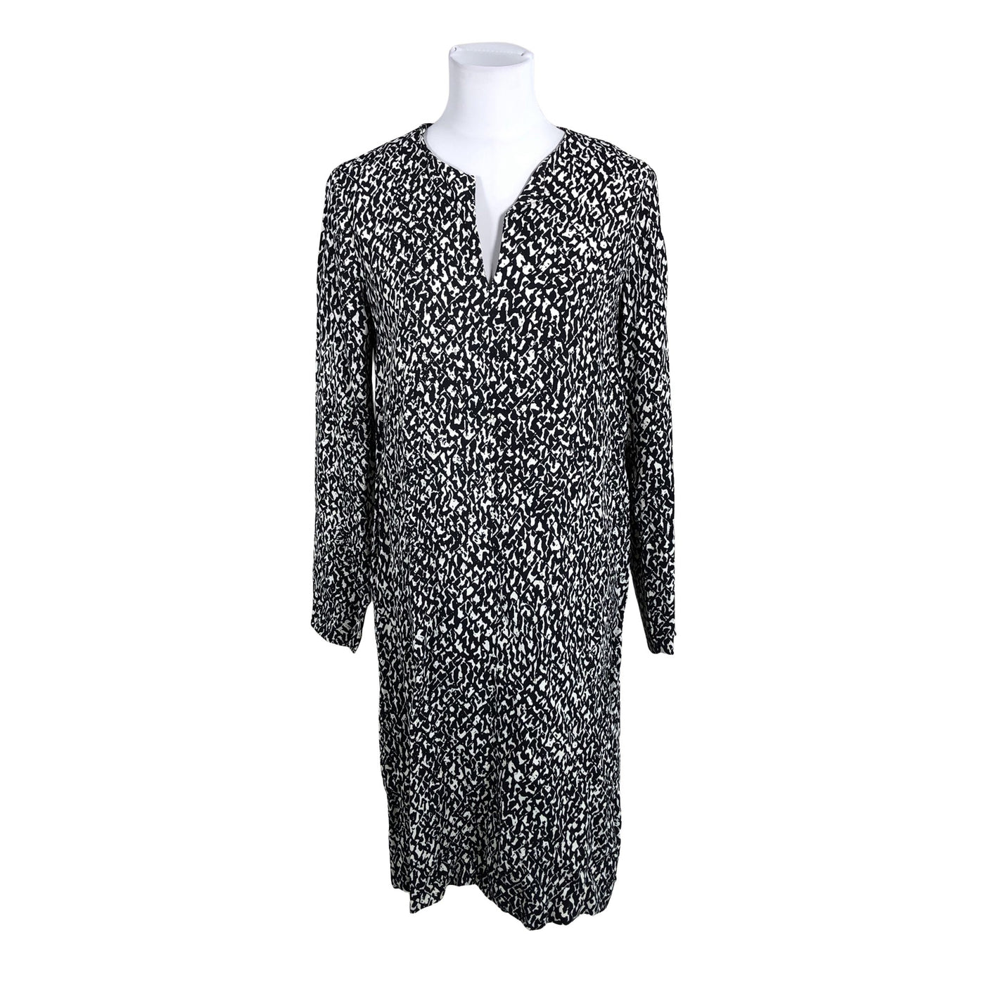 Unisex Marimekko - Schiffon dress, size 40 - Black (1)