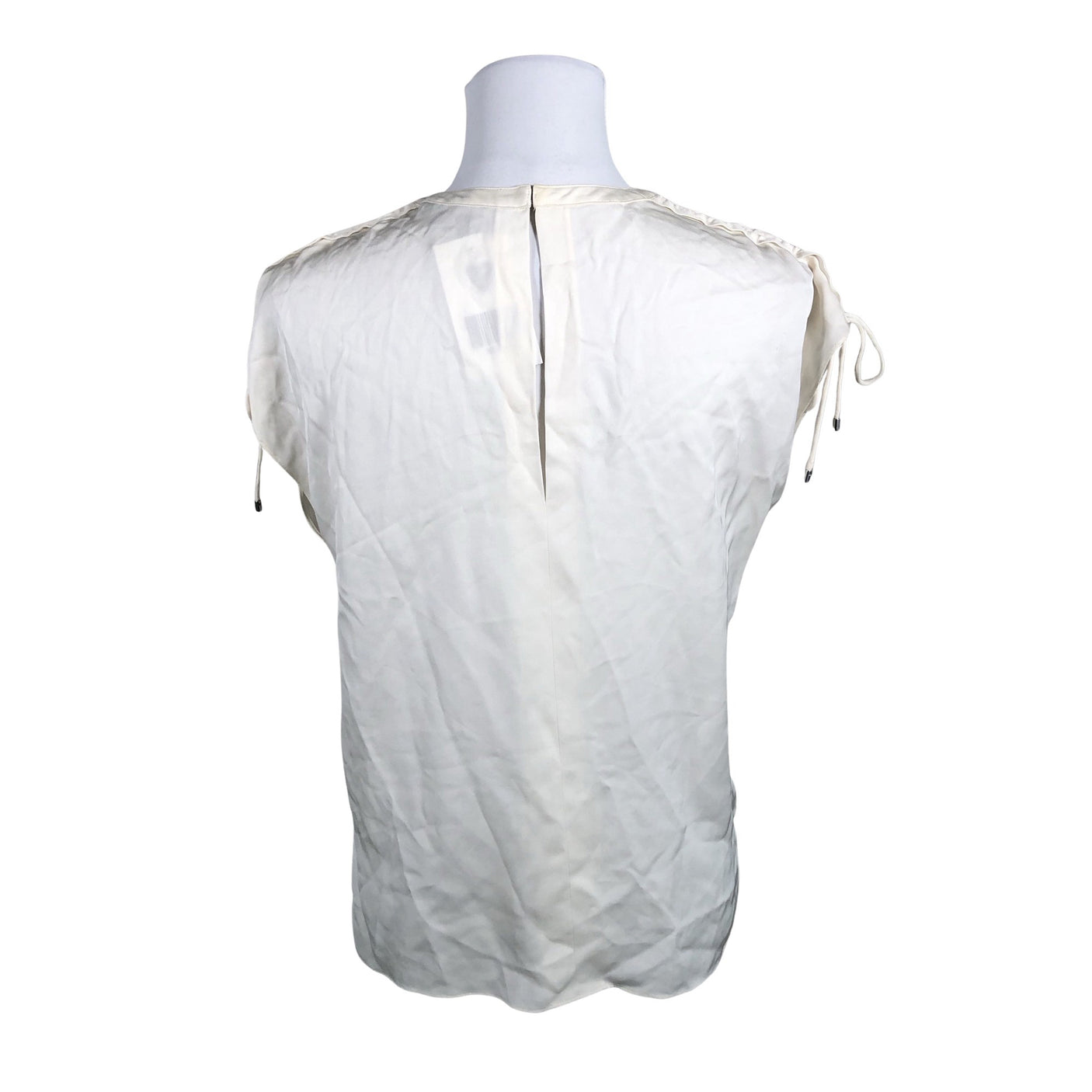 Unisex Theory - Short-sleeved blouse, size 38 - Natural white (3)