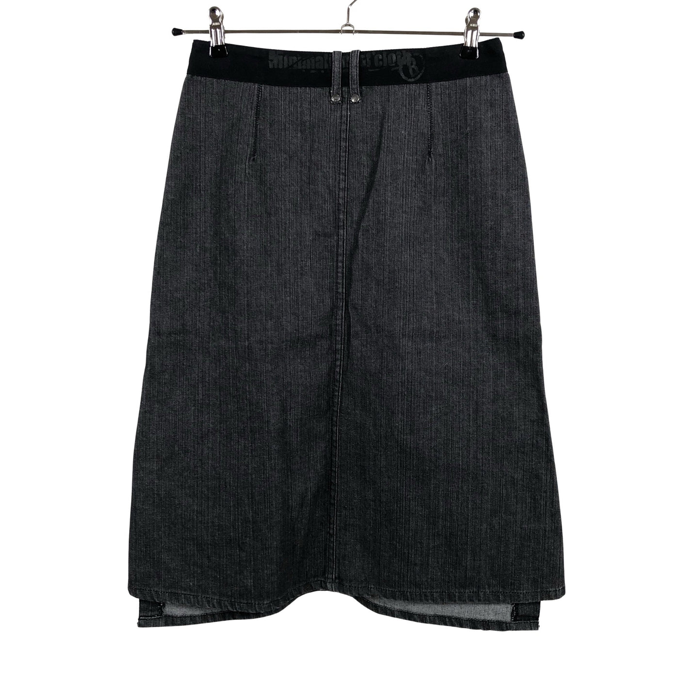 Unisex Jean Bourget - Denim skirt, size 36 - Gray (2)