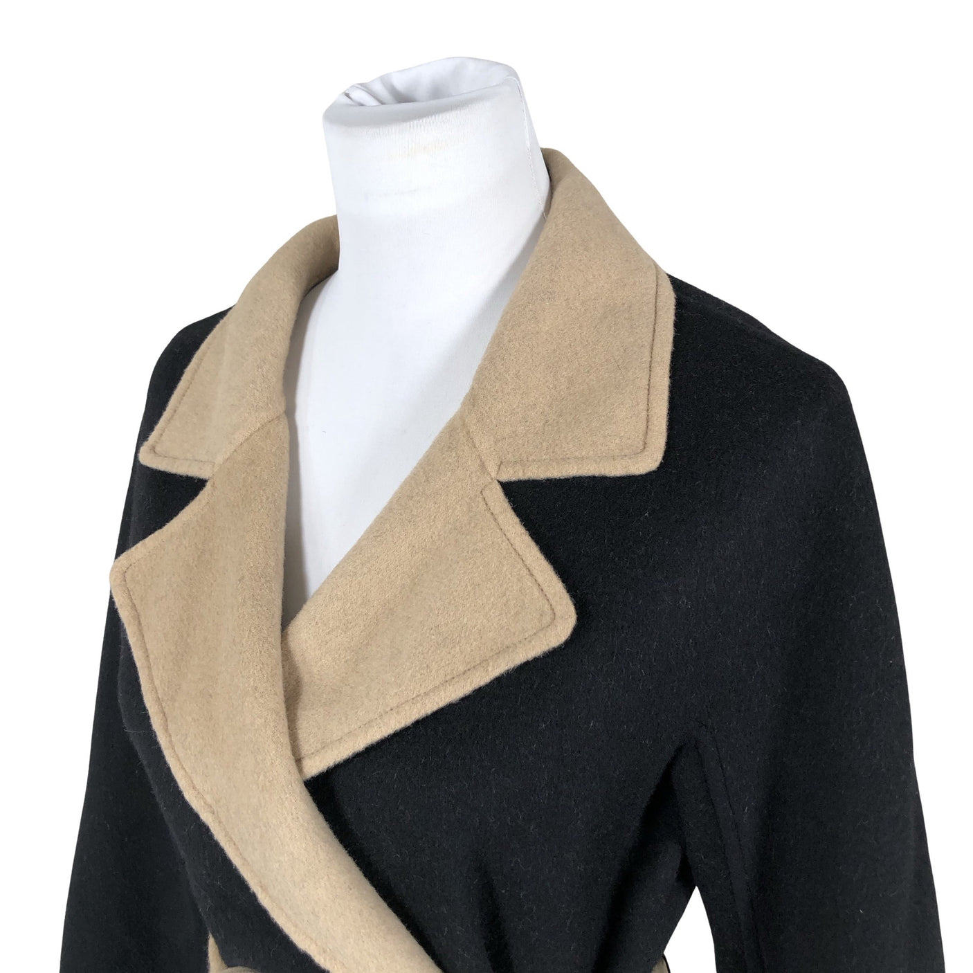 Unisex Max&Co - Wool coat, size 38 - Black (3)