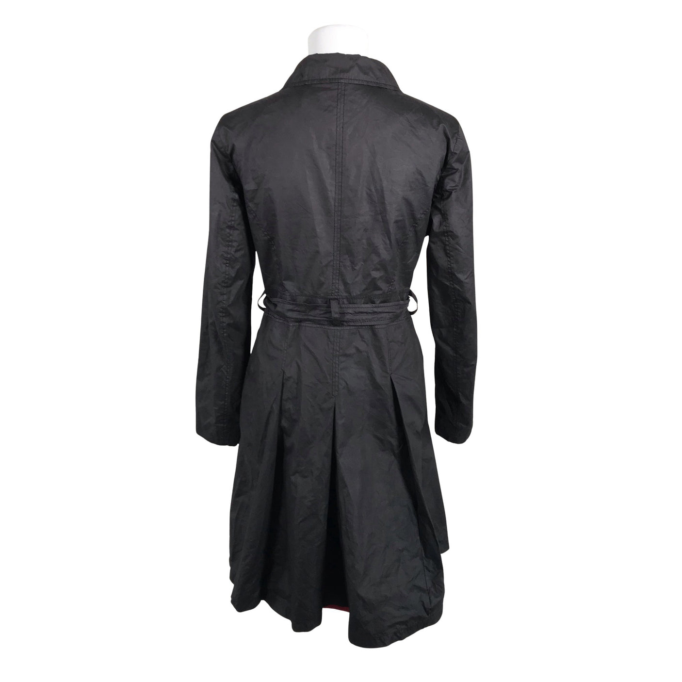 Unisex MasCara - Trench coat, size 38 - Black (2)