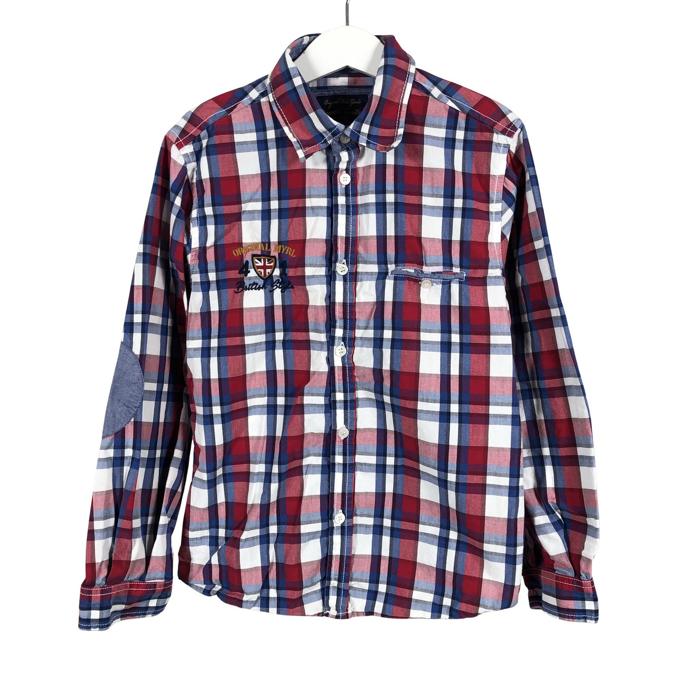 Unisex Mayoral - Collared shirt, size 122 - 128 - Blue (1)