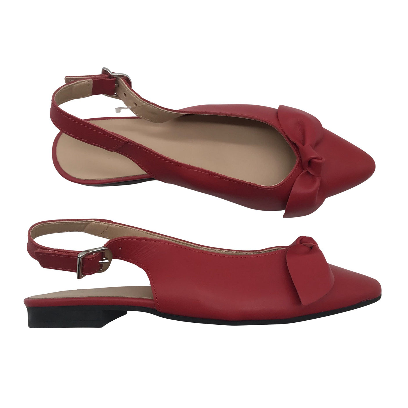 Unisex Bianco - Ballerinas, size 36 - Red (1)