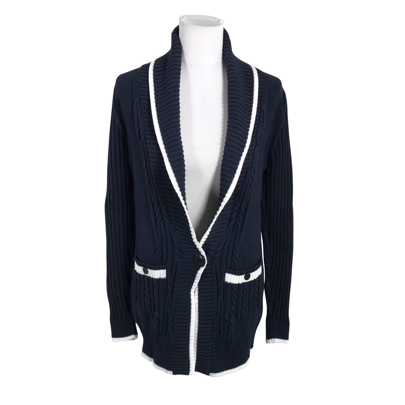 Unisex Henri Lloyd - Cardigan, size 40 - Blue (1)