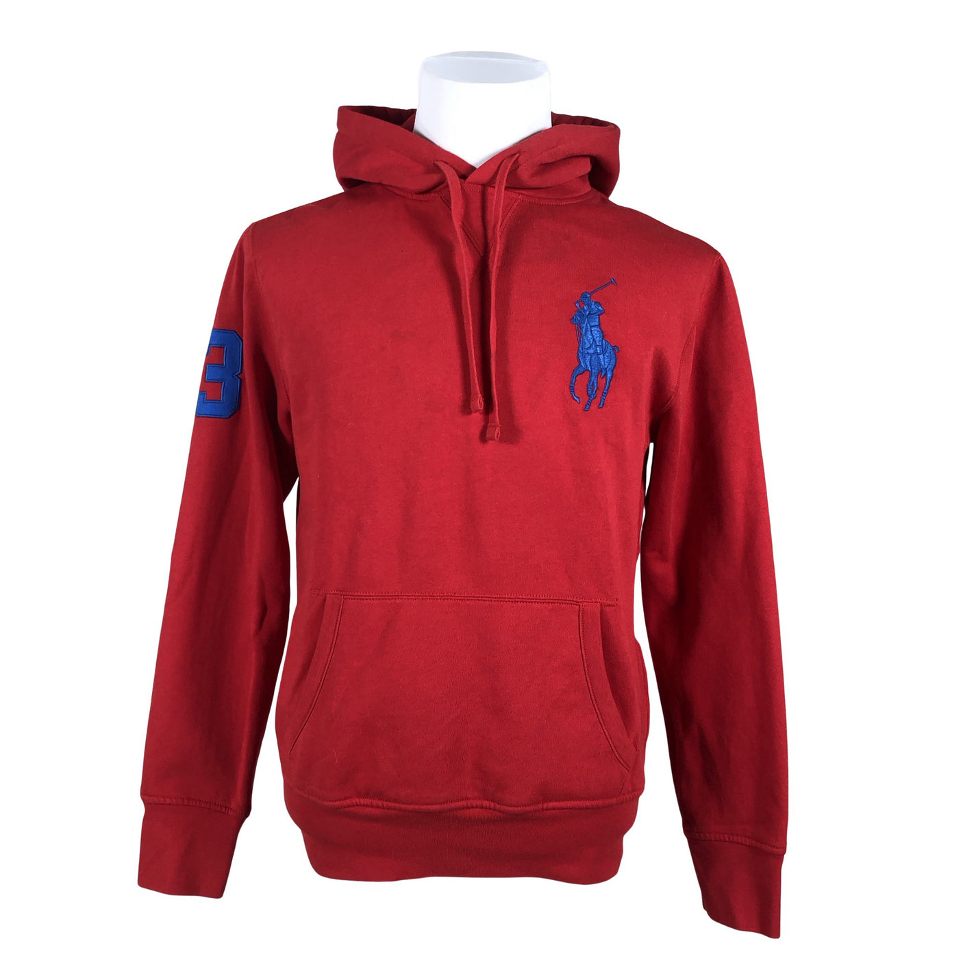 Unisex Polo Ralph Lauren - Hoodie, size M - Red (1)