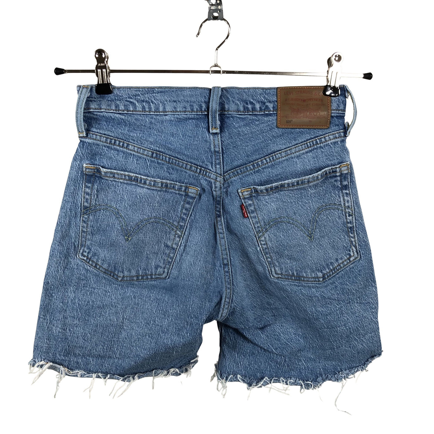 Unisex Levi's - Denim shorts, size W25 - Blue (2)