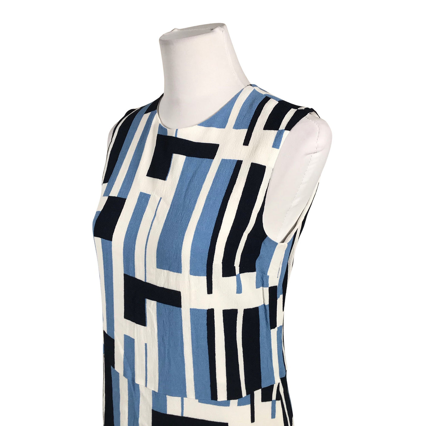 Unisex Marimekko - Schiffon dress, size 40 - Blue (2)