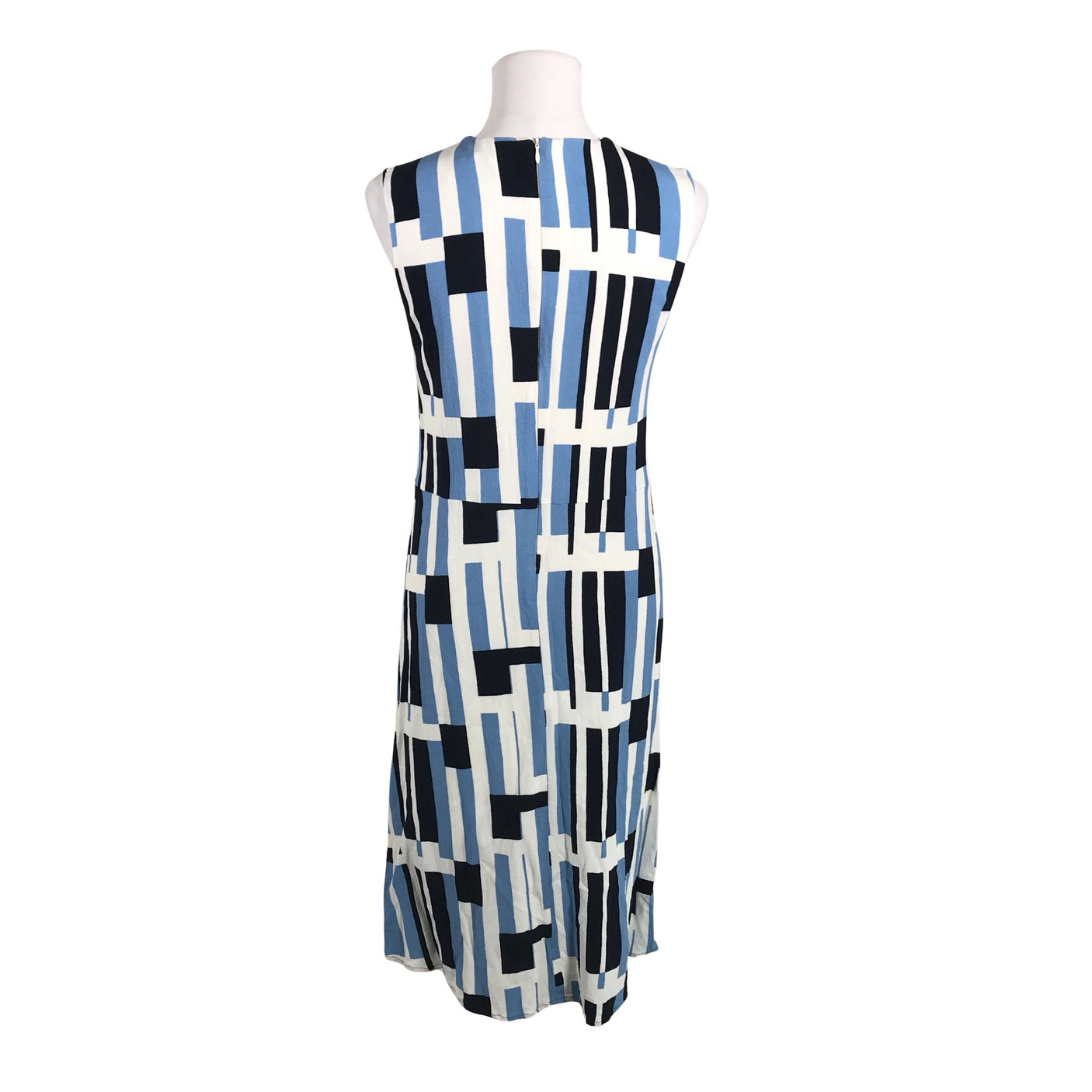 Unisex Marimekko - Schiffon dress, size 40 - Blue (3)