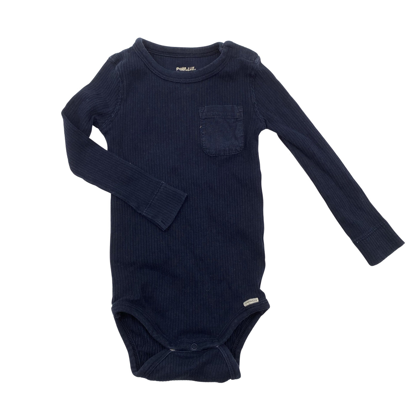 Unisex POMPdeLUX - Body, size 74 - 80 - Blue (1)