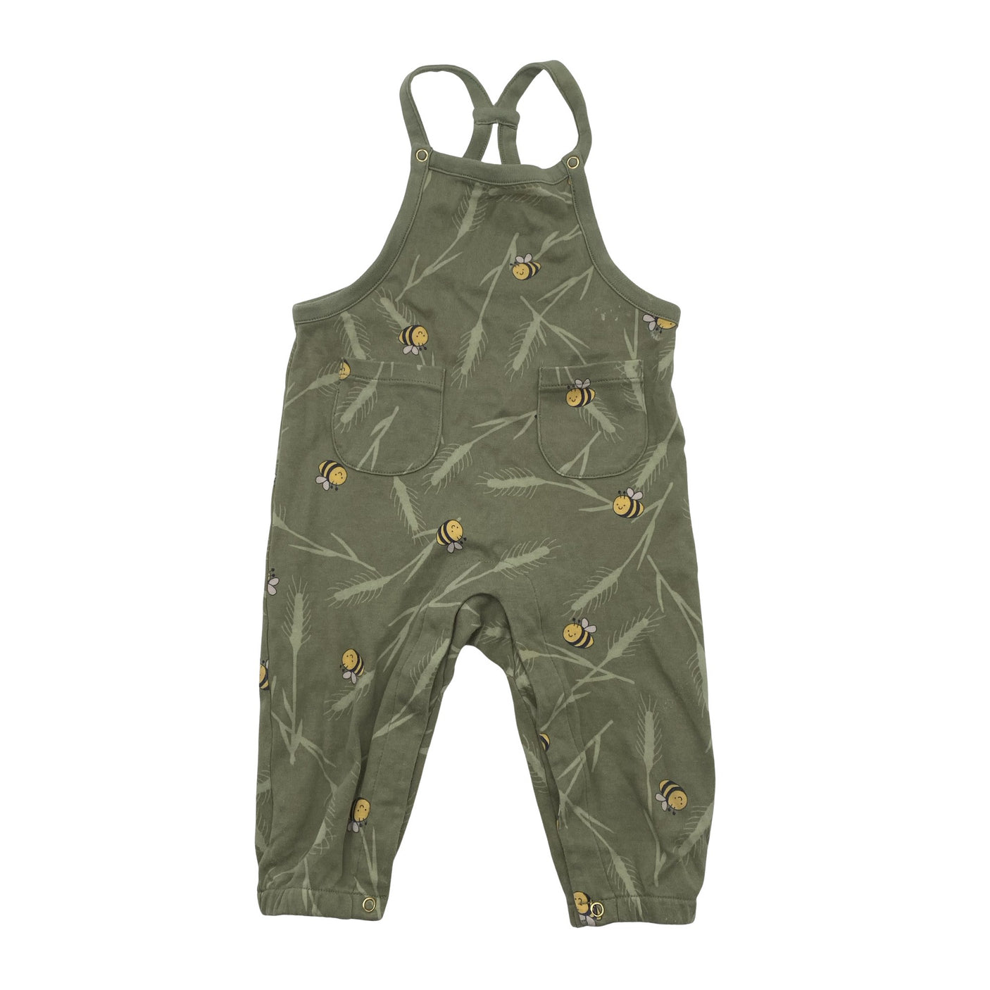 Unisex Polarn O. Pyret - Overalls, size 56 - 62 - Green (1)