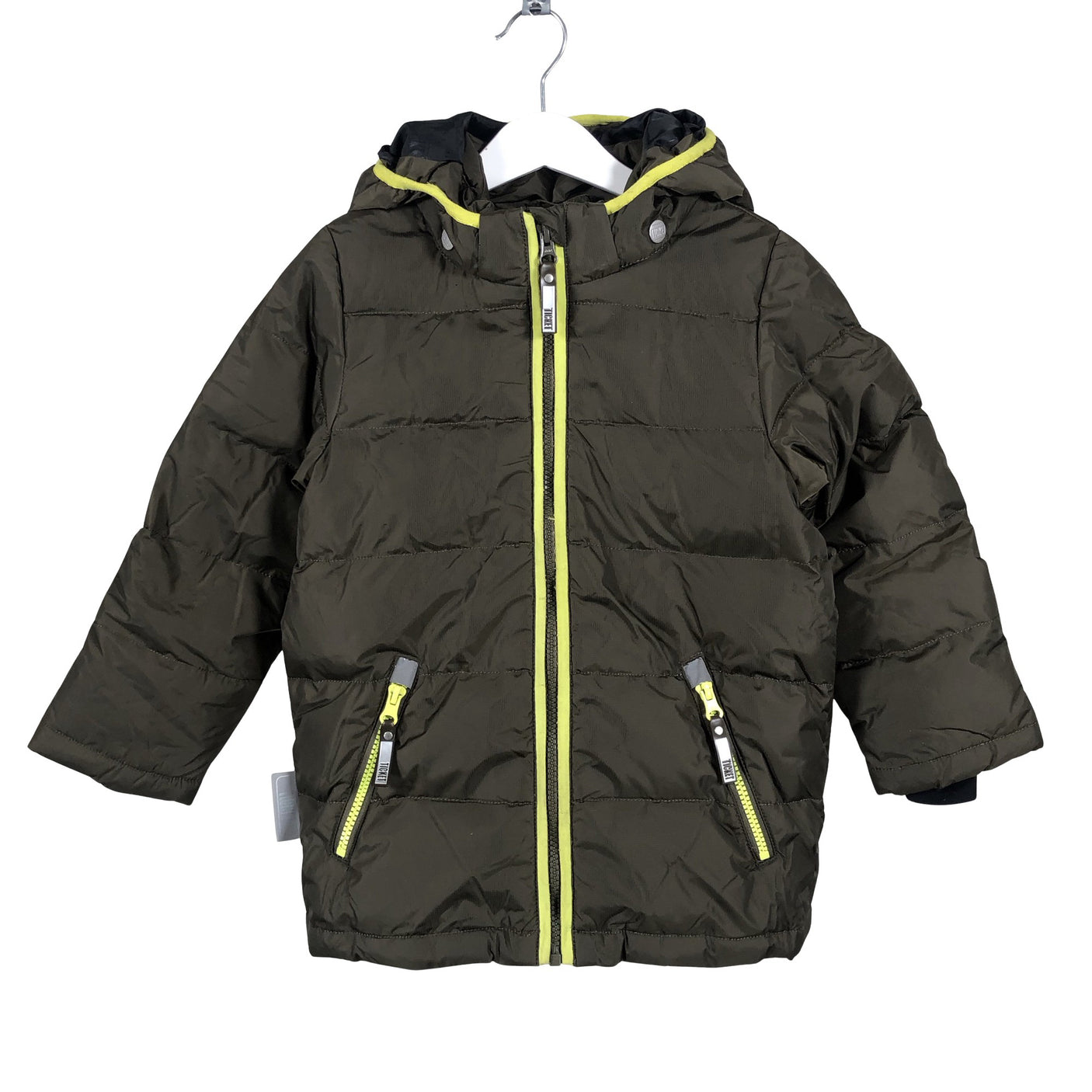 Unisex Ticket to Heaven - Down jacket, size 104 - 110 - Green (1)