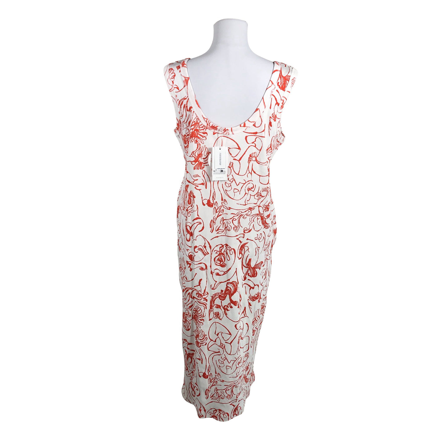 Unisex Marimekko - Tricot dress, size 40 - White (3)