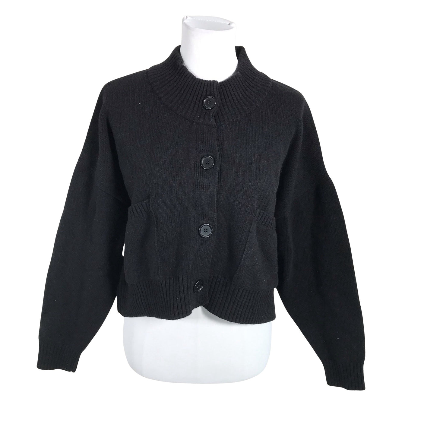 Unisex Aarrelabel - Cardigan, size 40 - Black (1)
