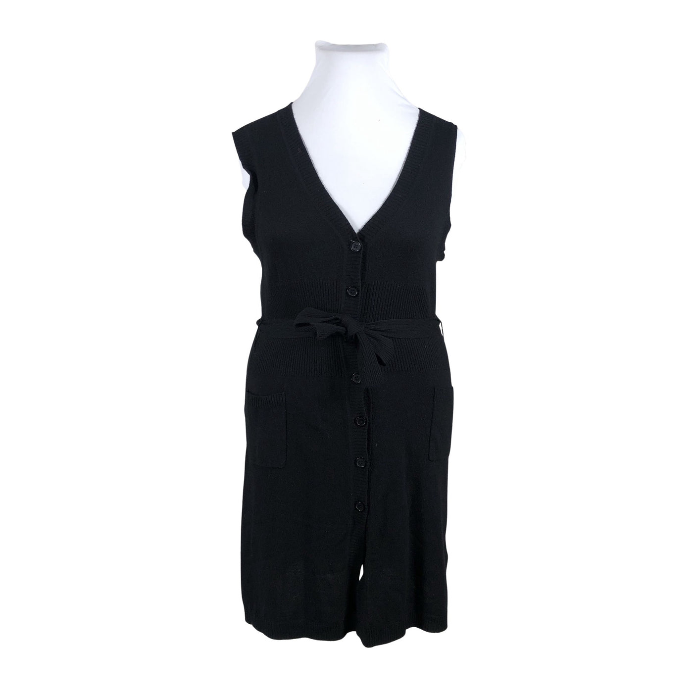 Unisex Ril's - Knit vest, size 42 - Black (1)
