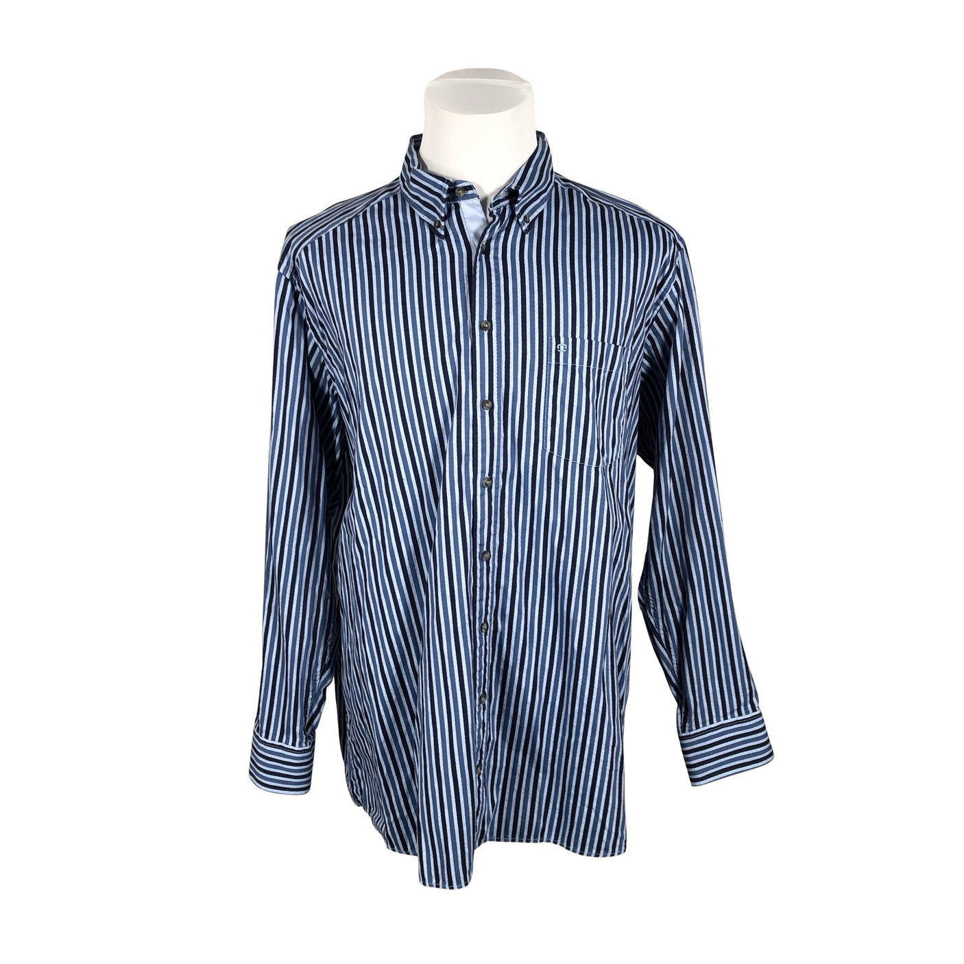Unisex Olymp - Collared shirt, size XXL - Blue (1)