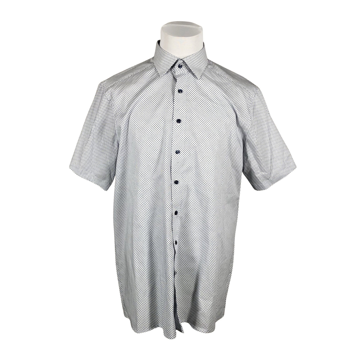 Unisex Olymp - Collared shirt, size XXL - Blue (1)