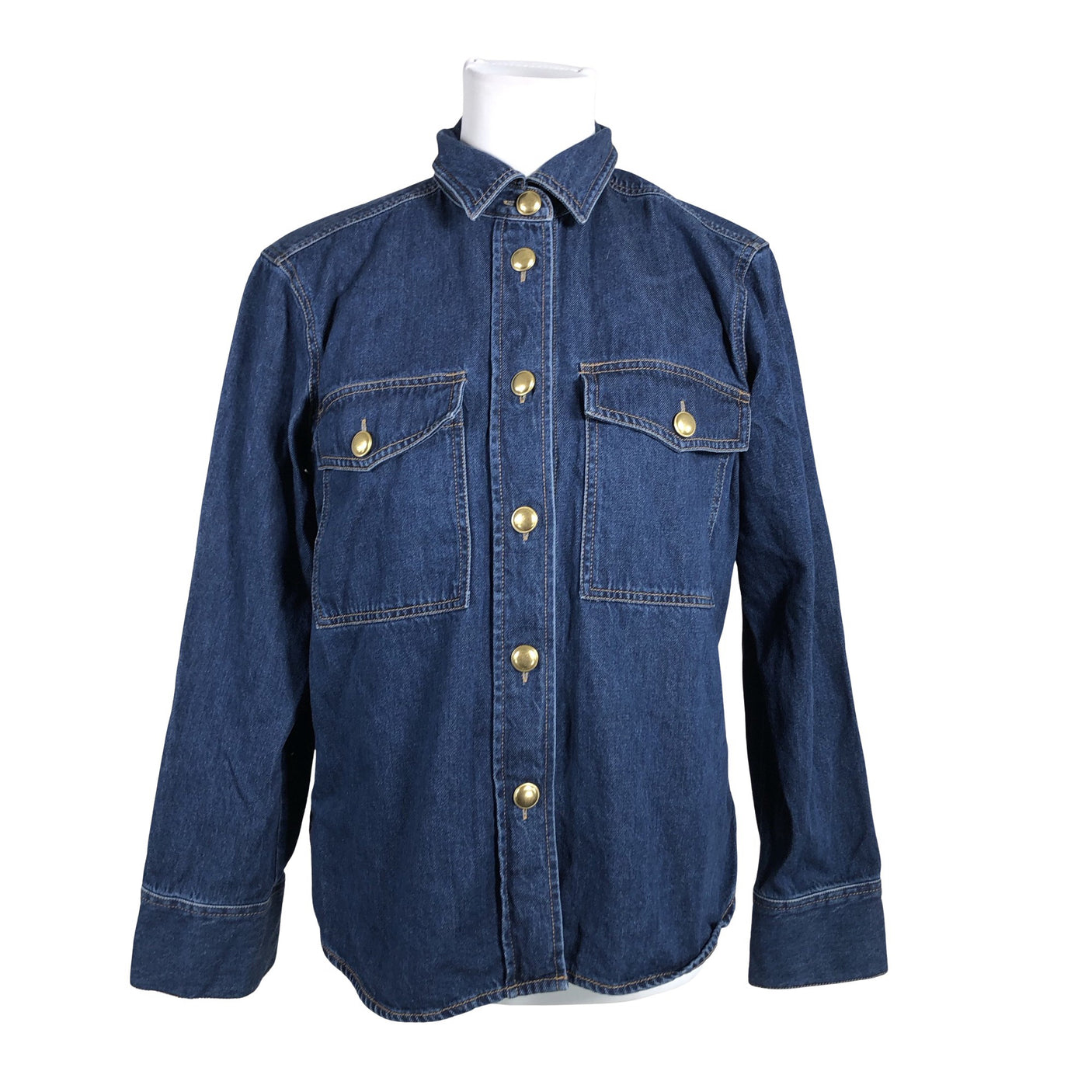Unisex Part two - Denim shirt, size 36 - Blue (1)