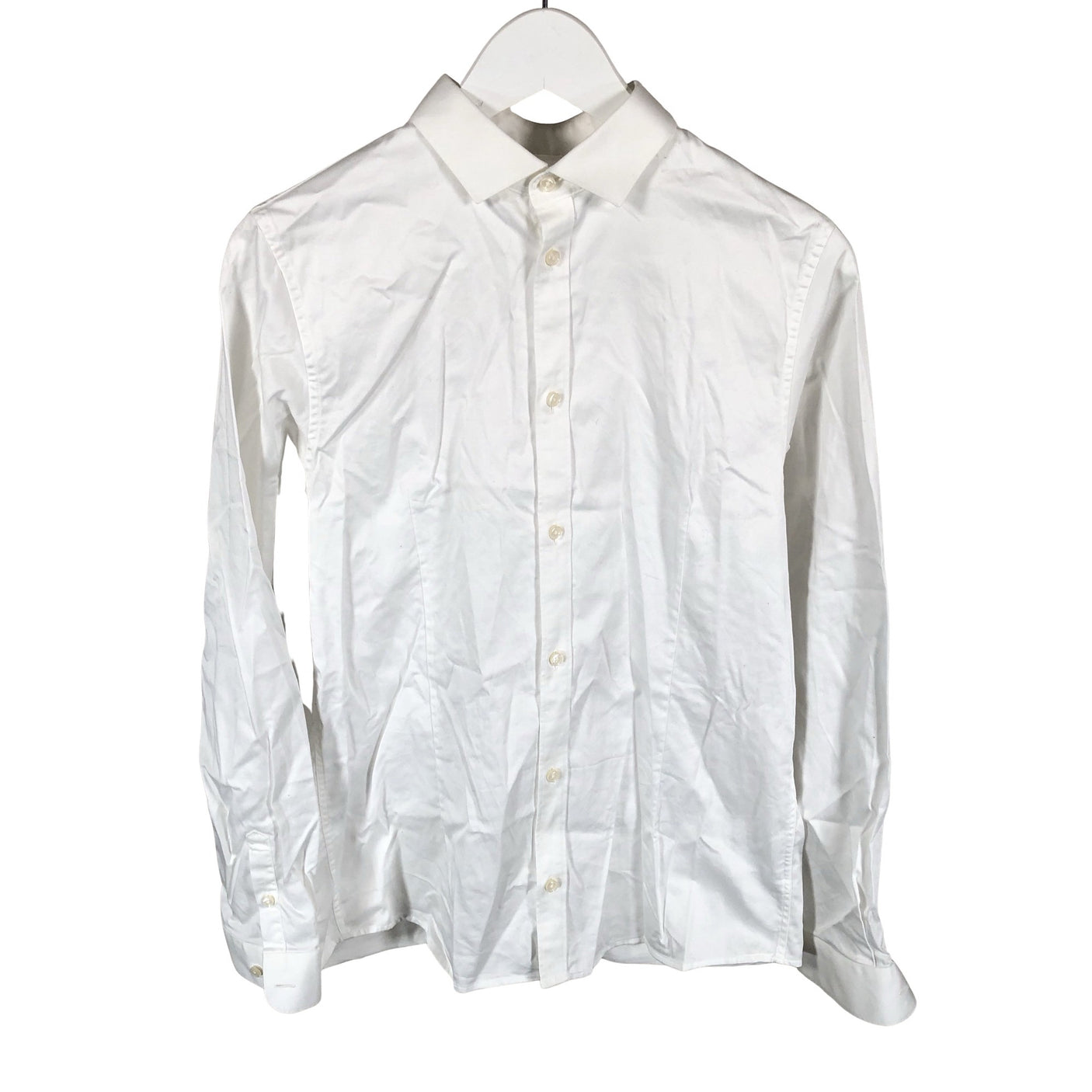 Unisex Jack & Jones - Collared shirt, size 170 - 176 - White (1)