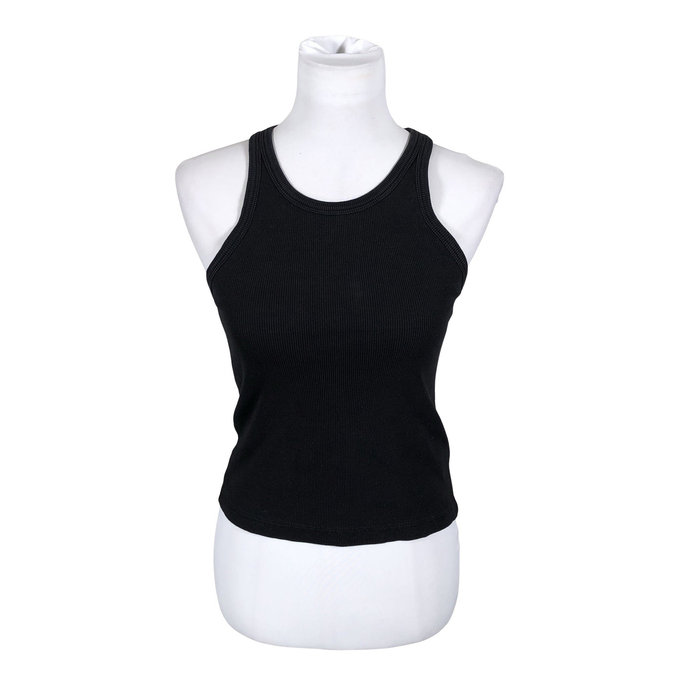 Unisex Na-KD - Tricot tank top, size 36 - Black (1)
