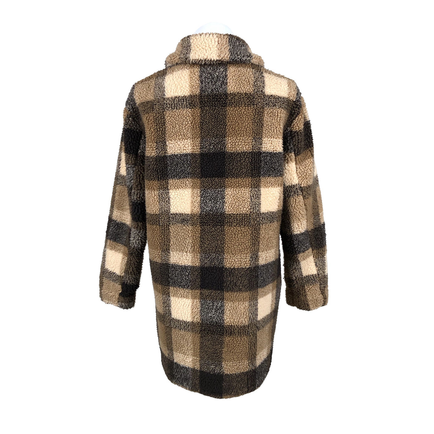 Unisex Esprit - Faux fur coat, size 36 - Brown (2)