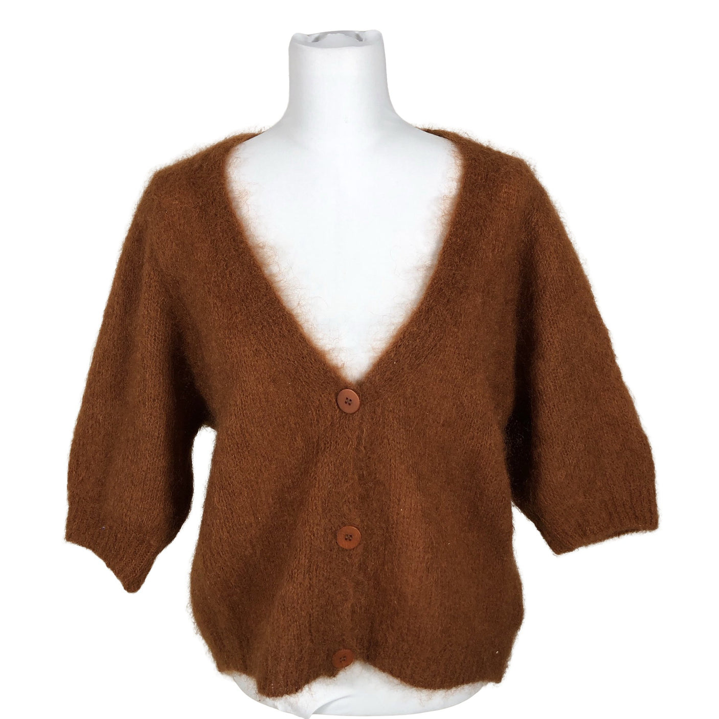 Unisex La Petite Laine - Cardigan, size 40 - Brown (1)