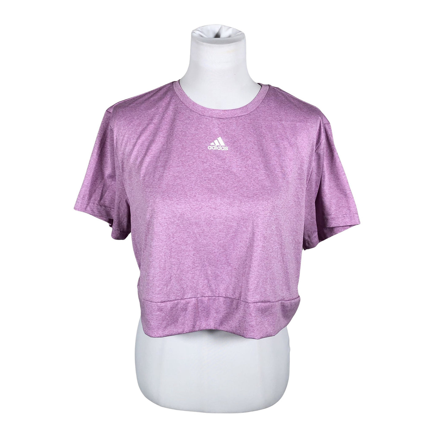 Unisex Adidas - Sports shirt, short sleeve, size 40 - Violet (1)