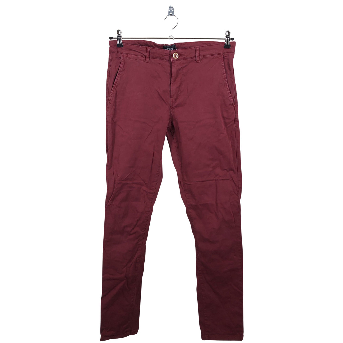 Unisex Crocker - Chinos, size W30 - Wine red (1)