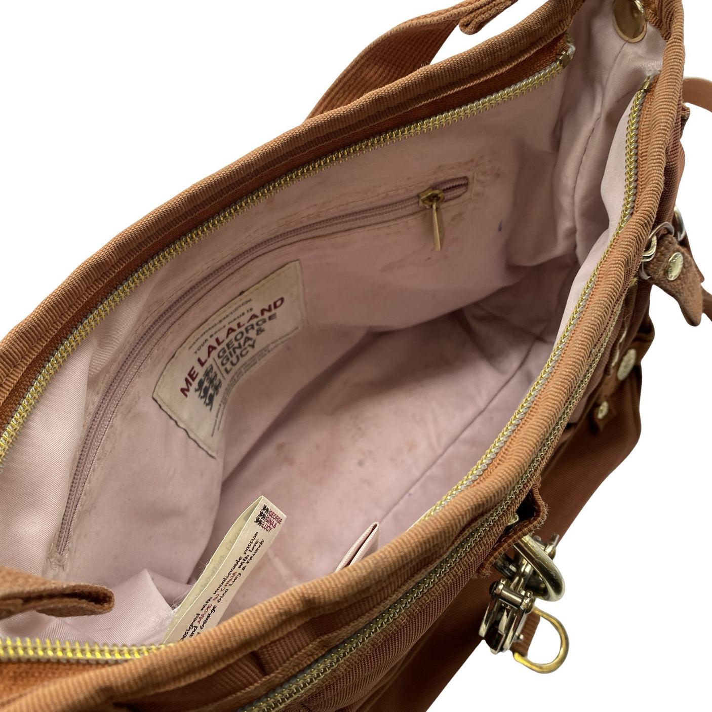 Unisex George Gina & Lucy - Shoulder bag, size Midi - Brown (2)