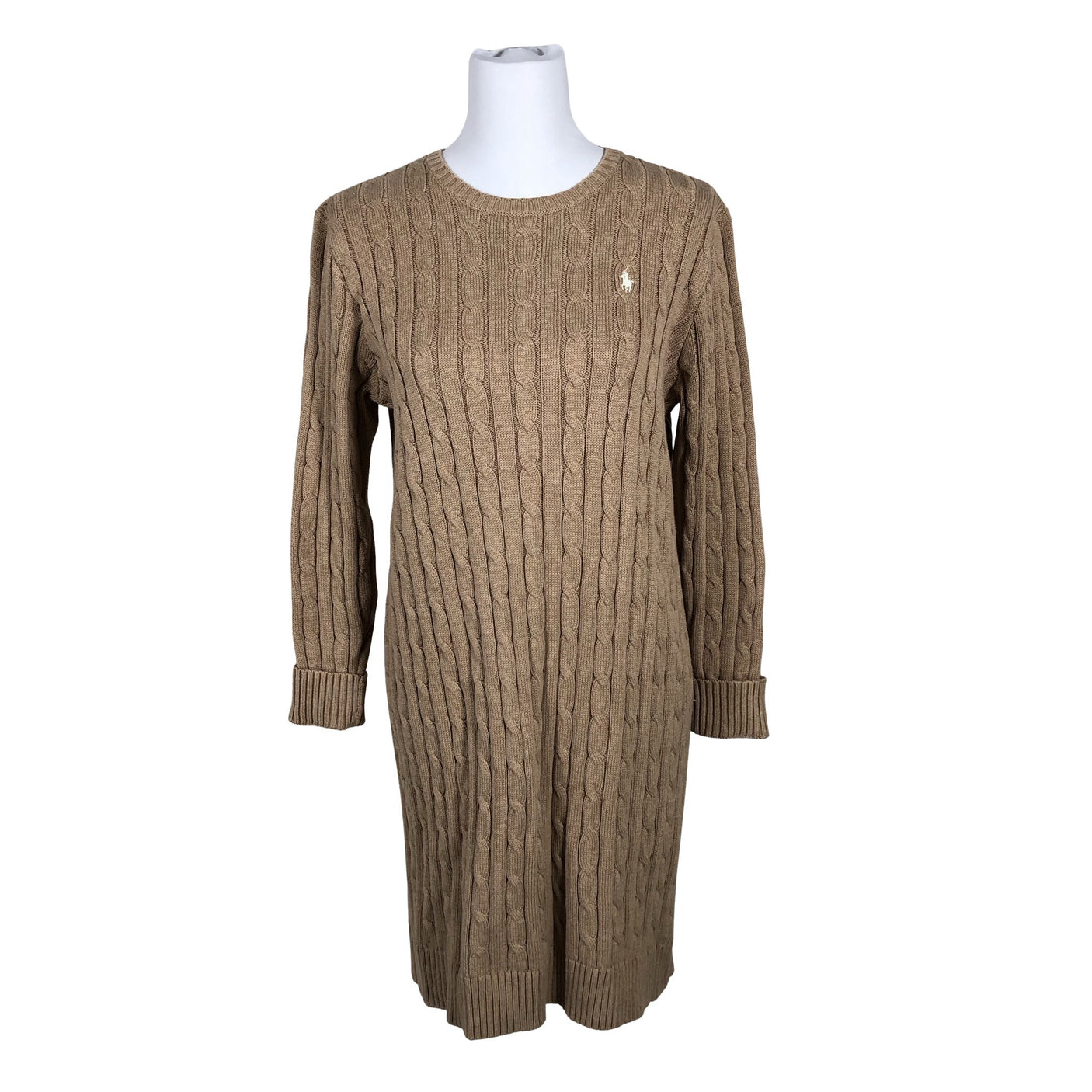 Unisex Polo Ralph Lauren - Knit dress, size 38 - Beige (2)