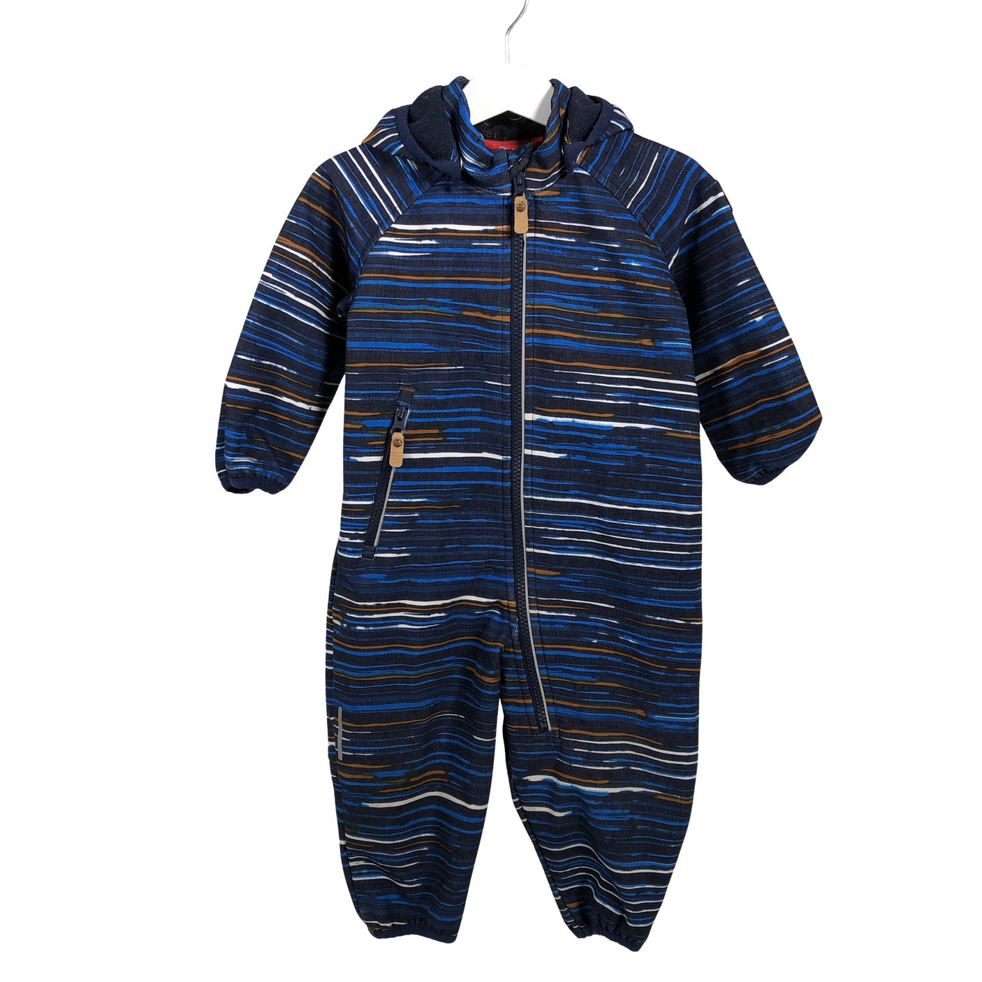 Unisex Reima - Soft shell jumpsuit, size 74 - 80 - Blue (1)