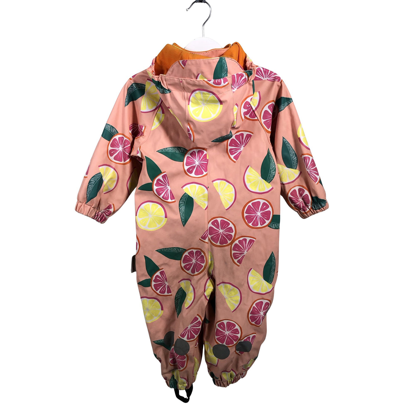 Unisex Jonathan - Rain overall, size 74 - 80 - Orange (2)