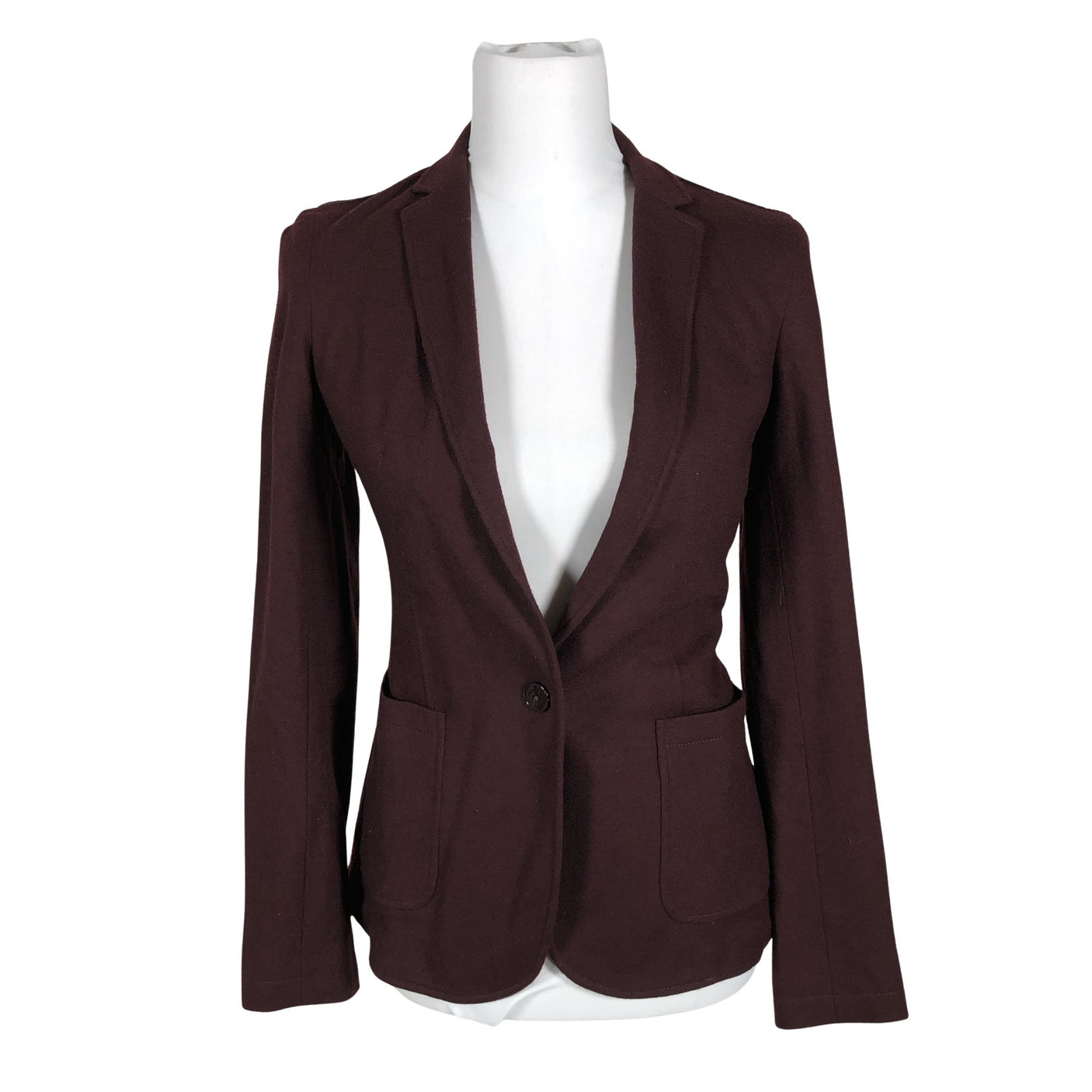 Unisex Massimo Dutti - Jacket, size 36 - Wine red (2)