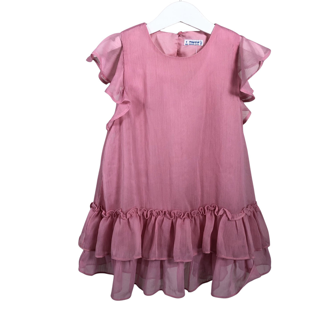 Unisex Mayoral - Party dress, size 92 - 98 - Light pink (1)