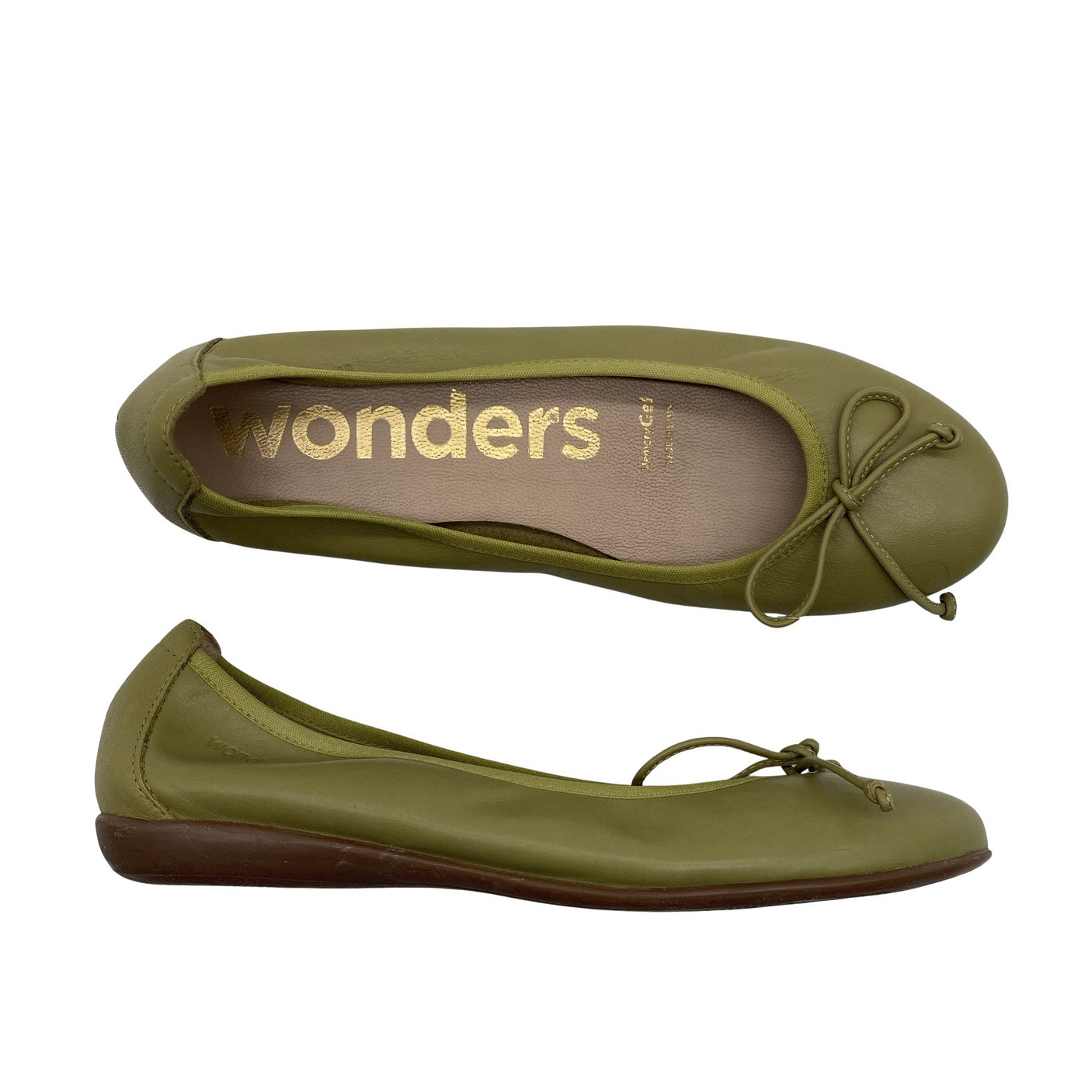 Unisex Wonders - Ballerinas, size 37 - Green (1)